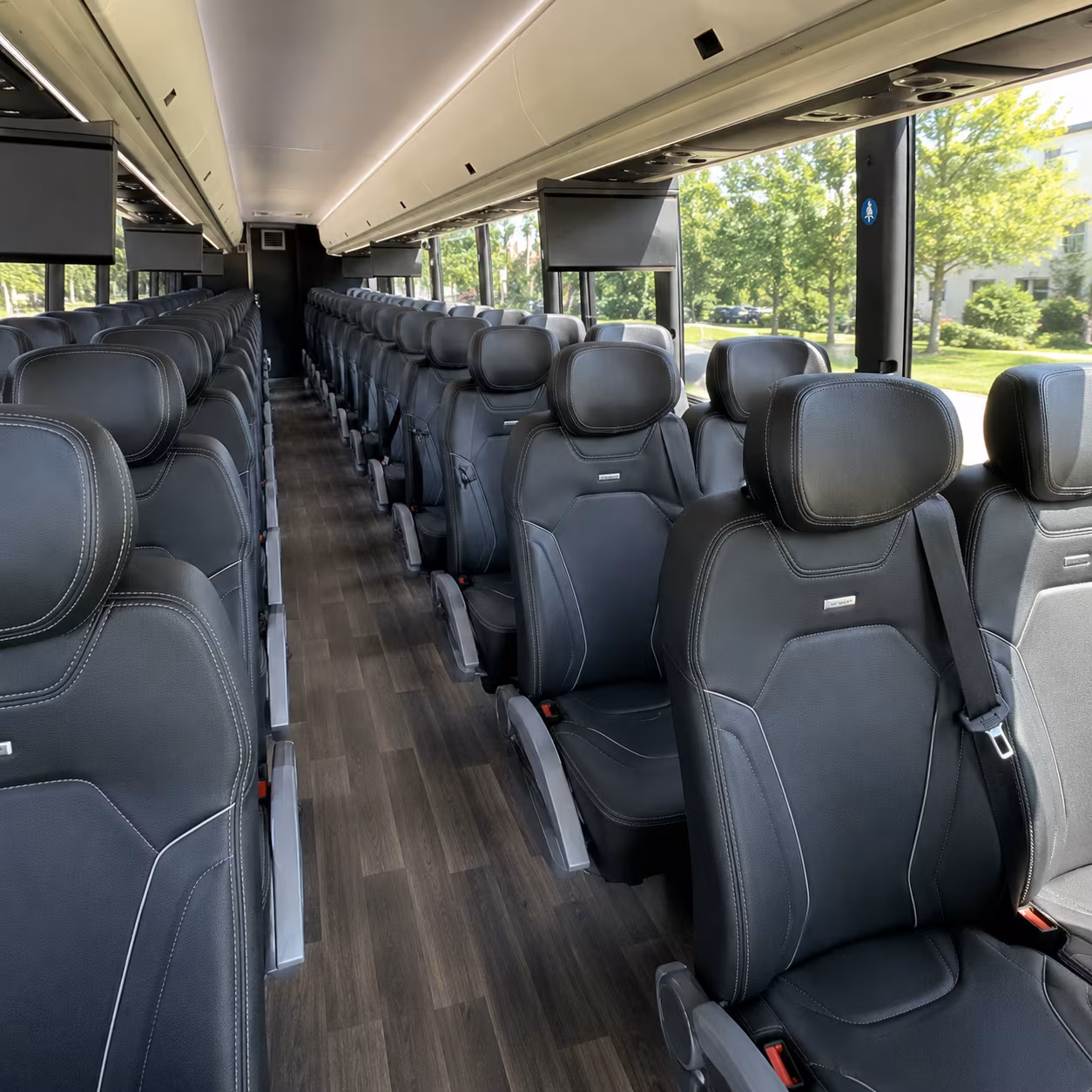 hoover charter bus